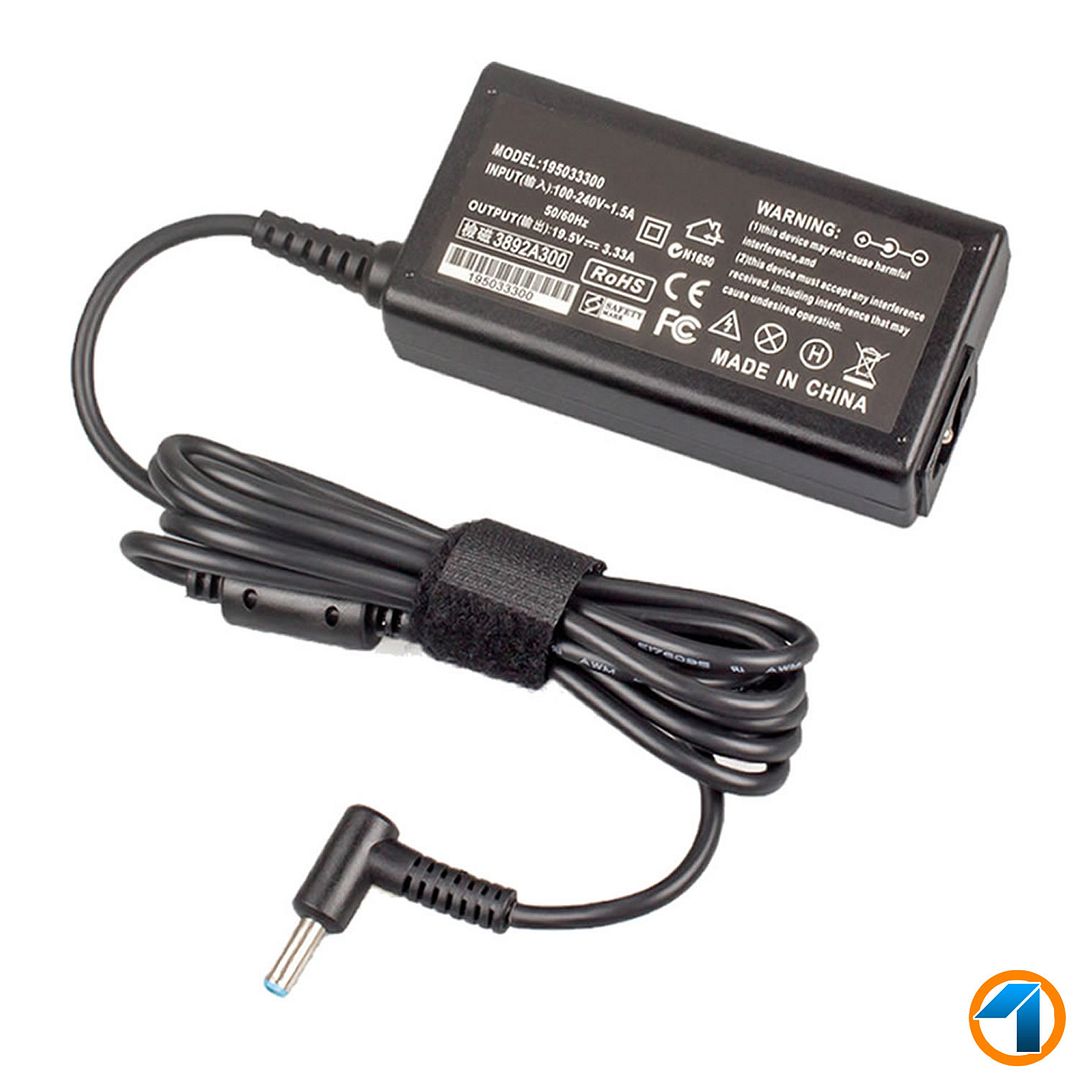 Details about HP Laptop Charger Blue Tip 19.5V 3.33A 65W Compatible Adapter Details about HP Laptop Charger Blue Tip 19.5V 3.33A 65W Compatible Adapter
